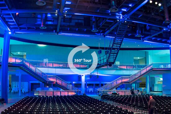 Virtuelle 360° Tour durch die Musik- und Kongresshalle Lübeck