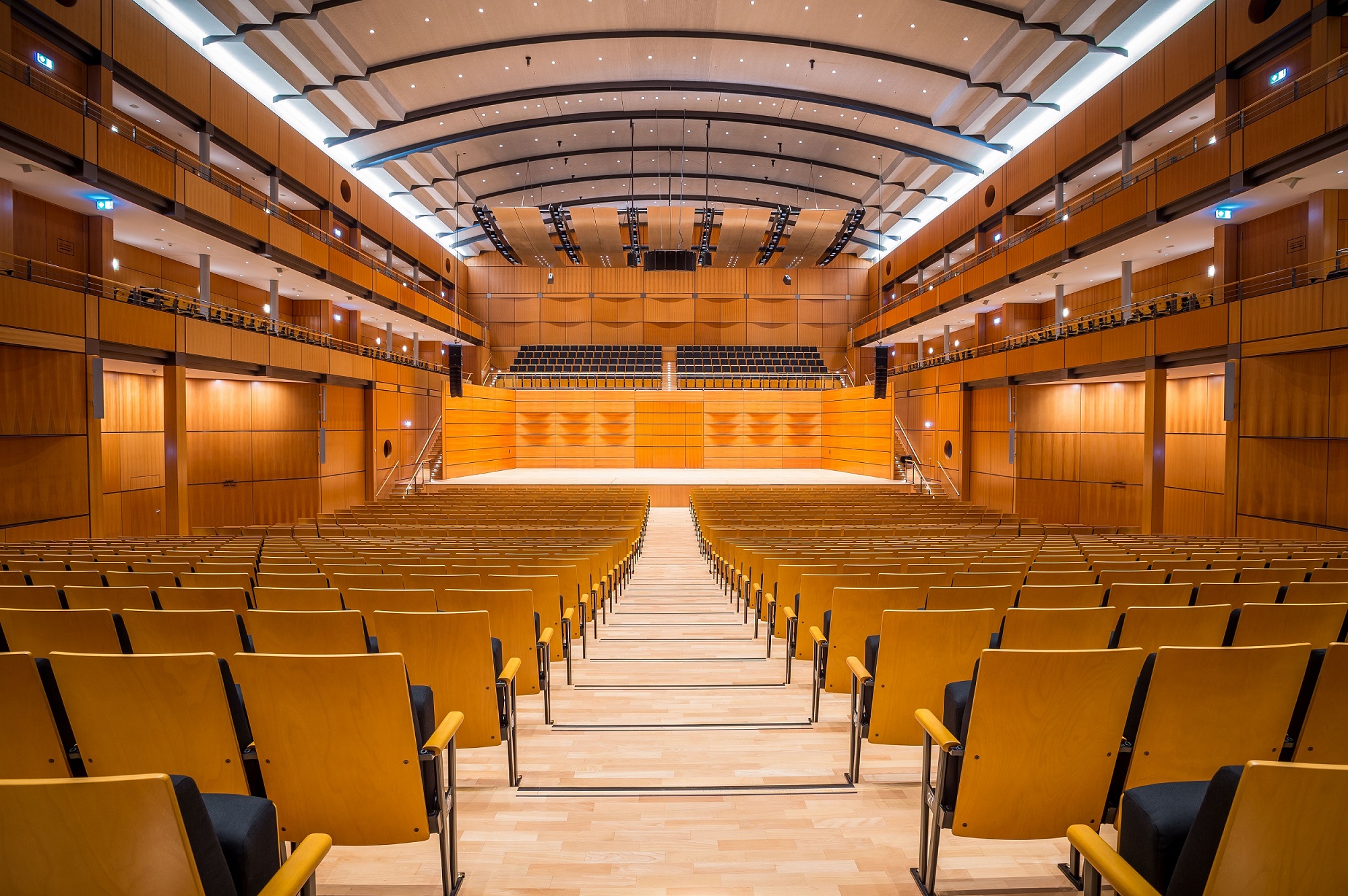 Konzertsaal der Musik- und Kongresshalle Lübeck